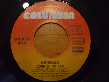 Hipsway : Long White Car (7", Single)