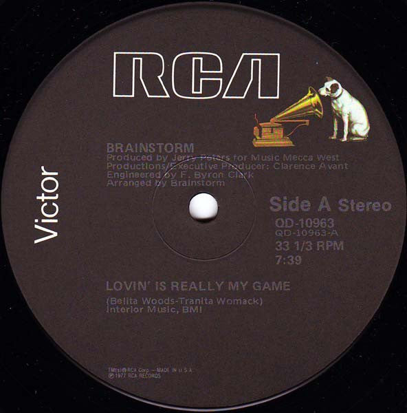 Brainstorm (5) : Lovin' Is Really My Game (12", RP)