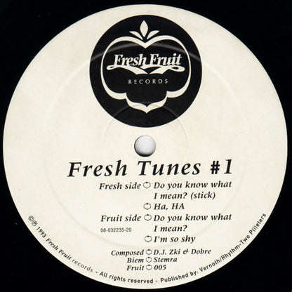 Fresh Tunes : #1 - Do You Know What I Mean? (12")