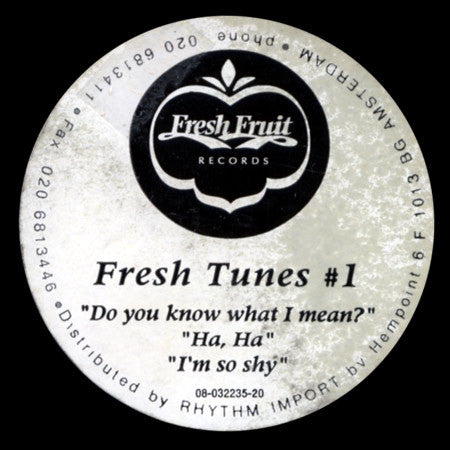 Fresh Tunes : #1 - Do You Know What I Mean? (12")