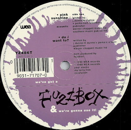 We've Got A Fuzzbox & We're Gonna Use It!* : Your Loss My Gain (12", Single)