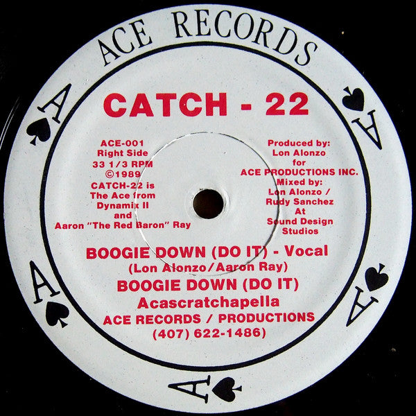 Catch - 22* : Boogie Down (Do It) / Shake It Up (12")