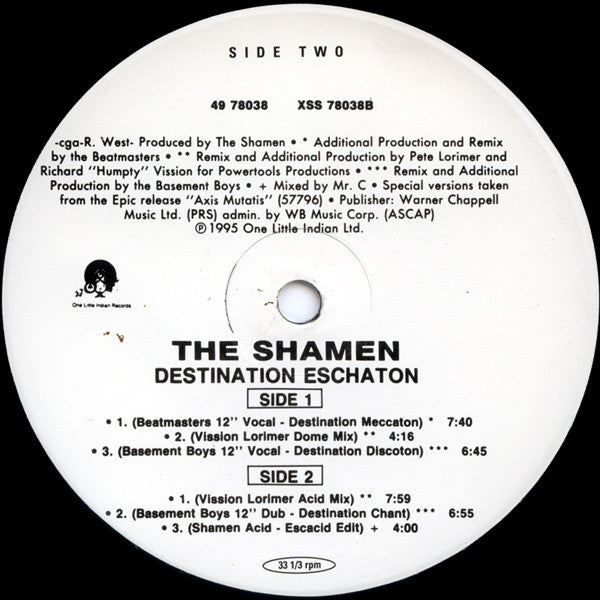 The Shamen : Destination Eschaton (12")
