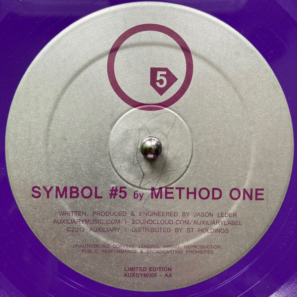 Method One : Symbol #5 (12", Ltd, Pur)