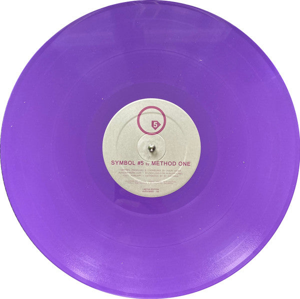 Method One : Symbol #5 (12", Ltd, Pur)