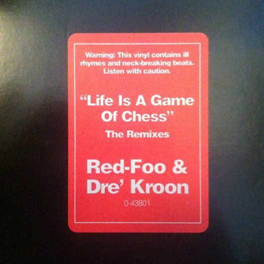 Red Foo & Dre Kroon : Life Is A Game Of Chess (12")