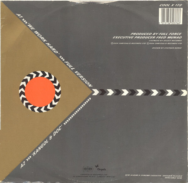 U.T.F.O.* : We Work Hard / Kangol & Doc (12")