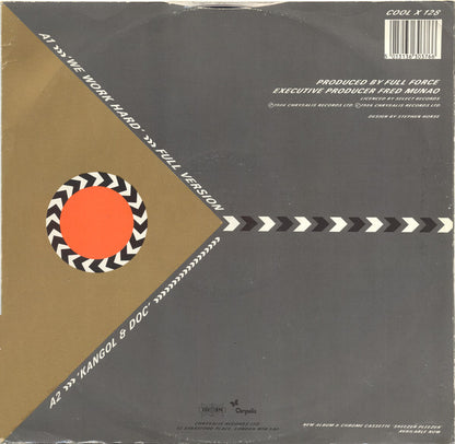 U.T.F.O.* : We Work Hard / Kangol & Doc (12")