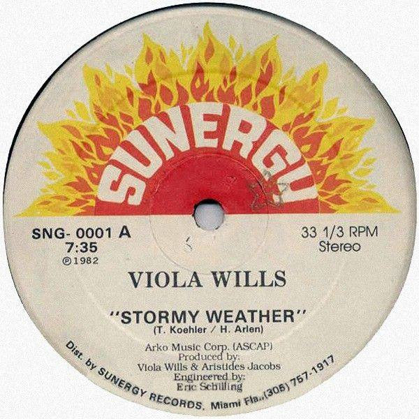 Viola Wills : Stormy Weather (12")