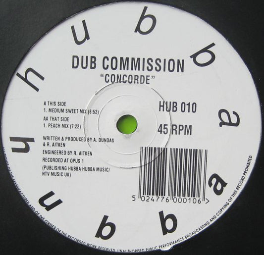 Dub Commission : Concorde (12")