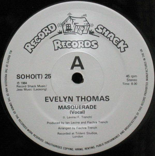 Evelyn Thomas : Masquerade (12")