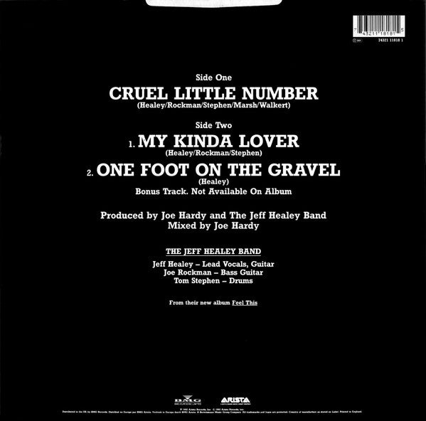 The Jeff Healey Band : Cruel Little Number (12", Maxi)