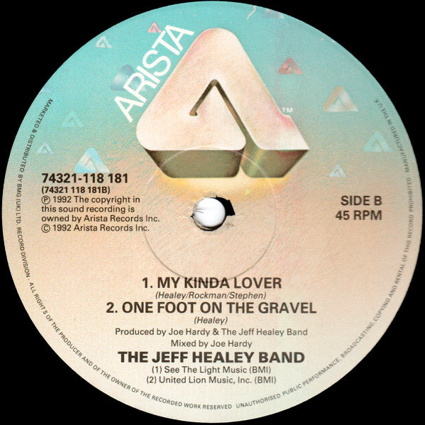 The Jeff Healey Band : Cruel Little Number (12", Maxi)