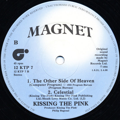 Kissing The Pink : The Other Side Of Heaven (12")