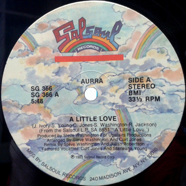 Aurra : A Little Love (12", Single)
