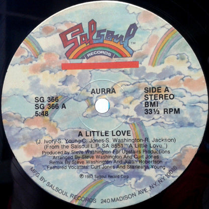Aurra : A Little Love (12", Single)