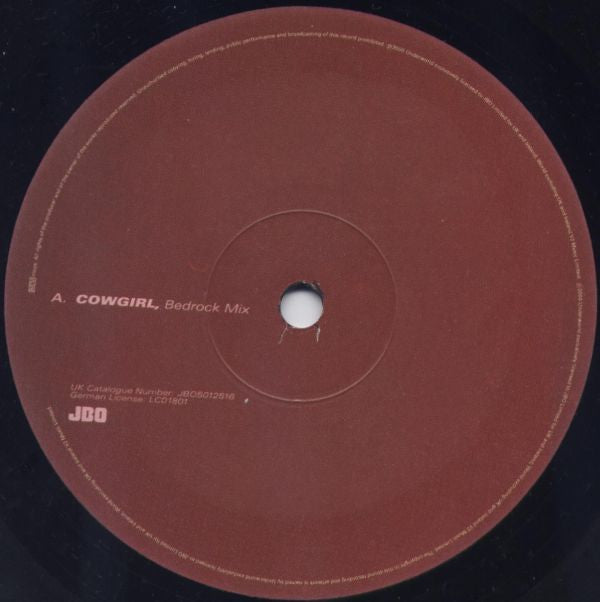 Underworld : Cowgirl (12", Single)