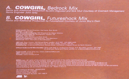 Underworld : Cowgirl (12", Single)