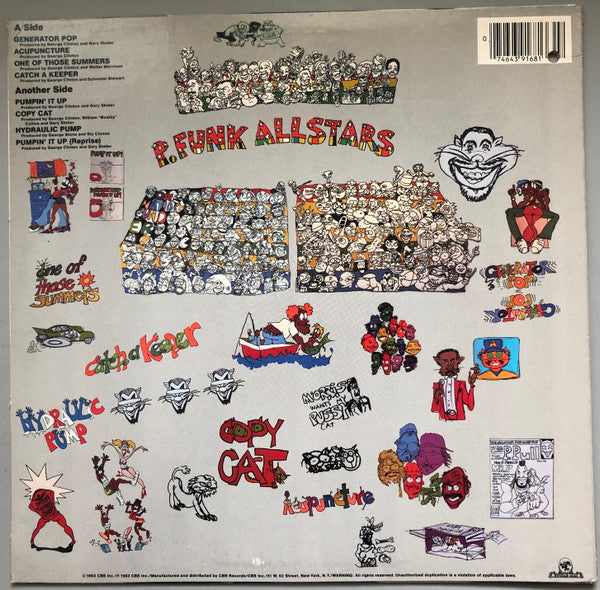 P-Funk All Stars : Urban Dancefloor Guerillas (LP, Album)