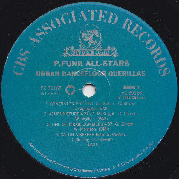 P-Funk All Stars : Urban Dancefloor Guerillas (LP, Album)