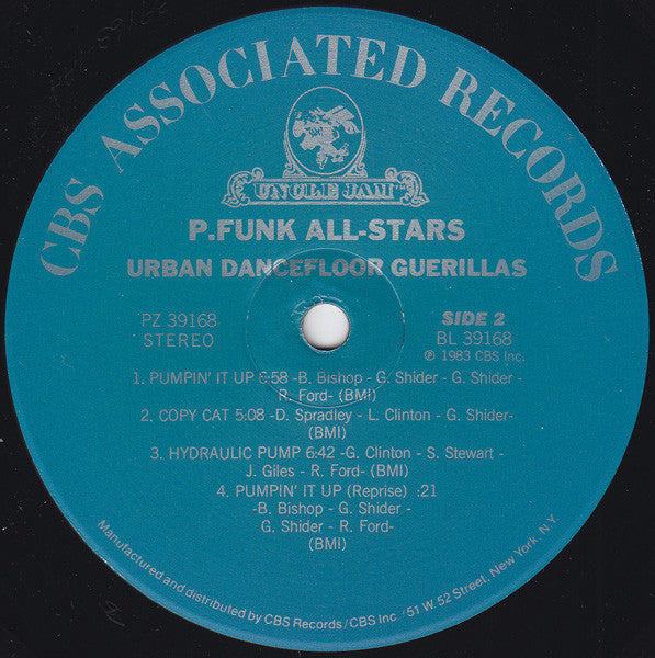 P-Funk All Stars : Urban Dancefloor Guerillas (LP, Album)