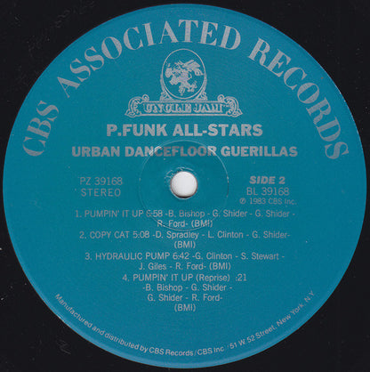 P-Funk All Stars : Urban Dancefloor Guerillas (LP, Album)