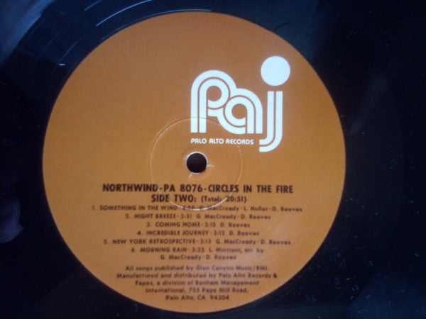 Northwind (3) : Circles In The Fire (LP, Album)