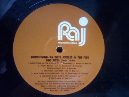 Northwind (3) : Circles In The Fire (LP, Album)