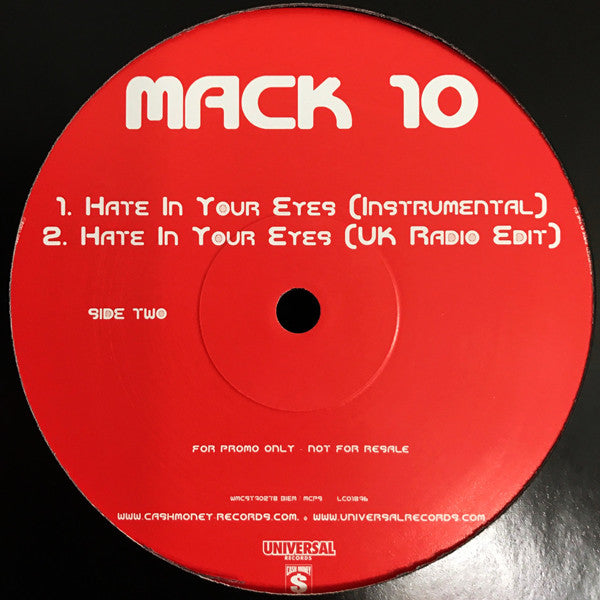 Mack 10 : Hate In Yo Eyes (12")