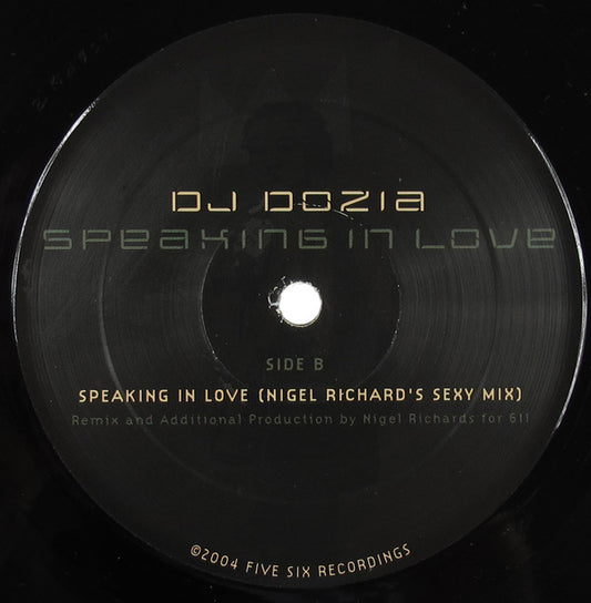 DJ Dozia Presents Solaris (19) : Speaking In Love (12")