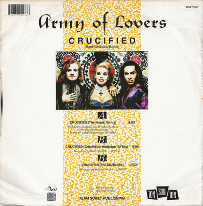 Army Of Lovers : Crucified (12", Single, RE)
