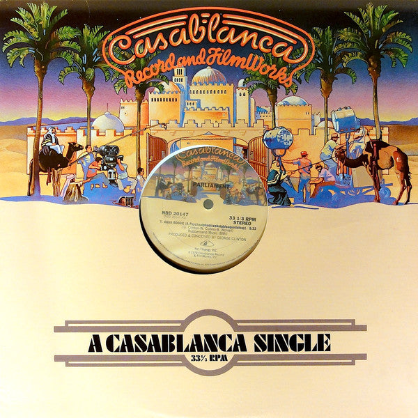 Parliament : Aqua Boogie (A Psychoalphadiscobetabioaquadoloop) (12", S/Sided, Pit)