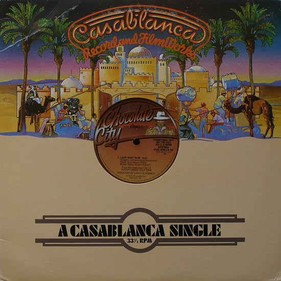Cameo : I Just Want To Be (12", S/Sided, Promo)