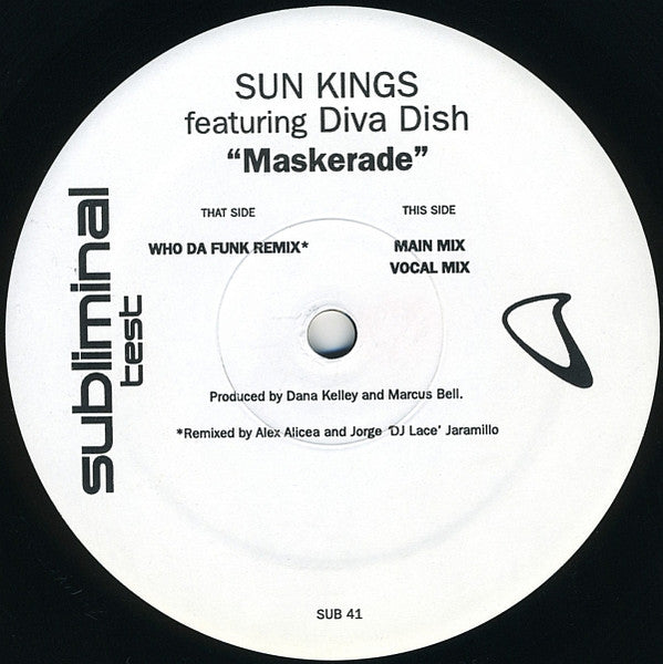 Sun Kings featuring Diva Dish : Maskerade (12", TP)