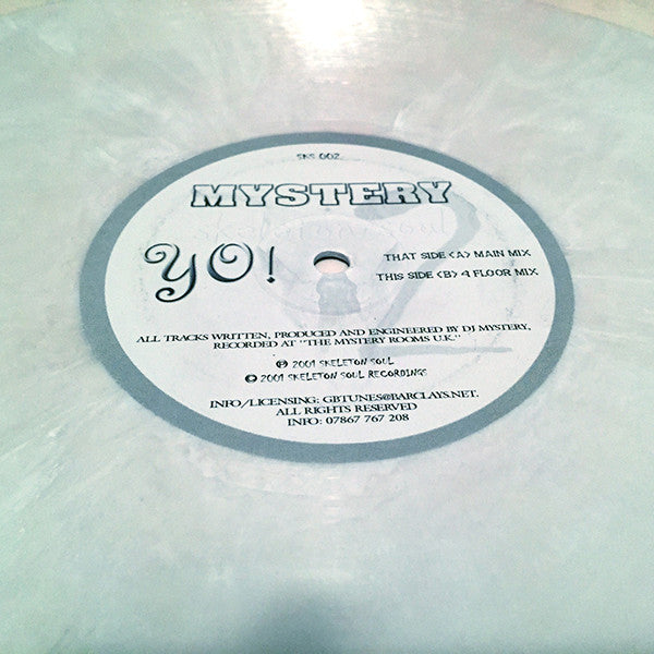 DJ Mystery (4) : Yo! (12", Whi)