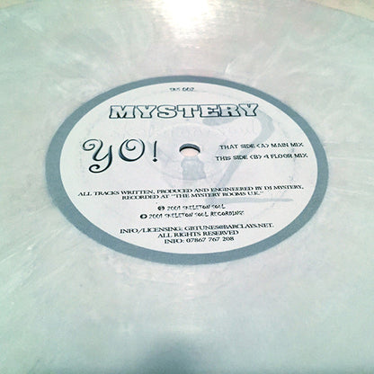 DJ Mystery (4) : Yo! (12", Whi)