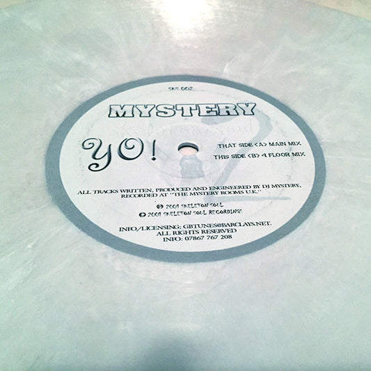 DJ Mystery (4) : Yo! (12", Whi)