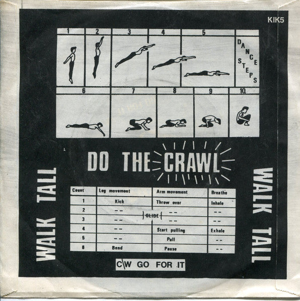 The Tigers (4) : (Walk Tall) Do The Crawl (7", Single)