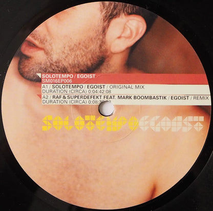 Solotempo : Egoist (12", EP, Ltd)