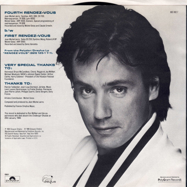 Jean-Michel Jarre : Fourth Rendez-Vous (7", Single, 49 )