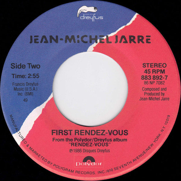 Jean-Michel Jarre : Fourth Rendez-Vous (7", Single, 49 )