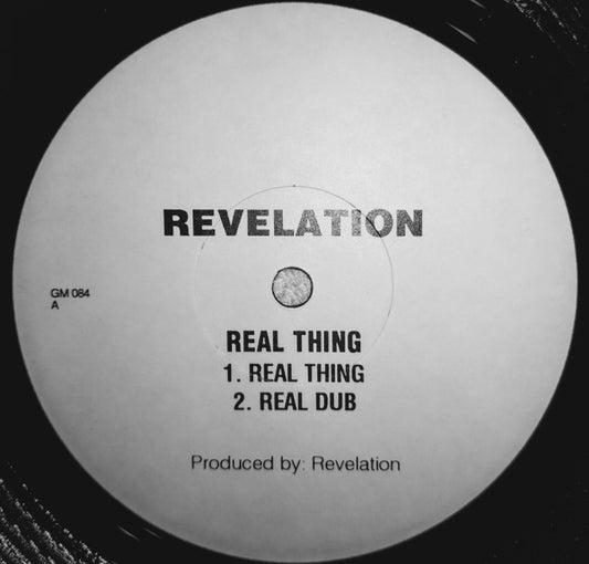 Revelation (7) : Real Thing (12", Promo, W/Lbl)