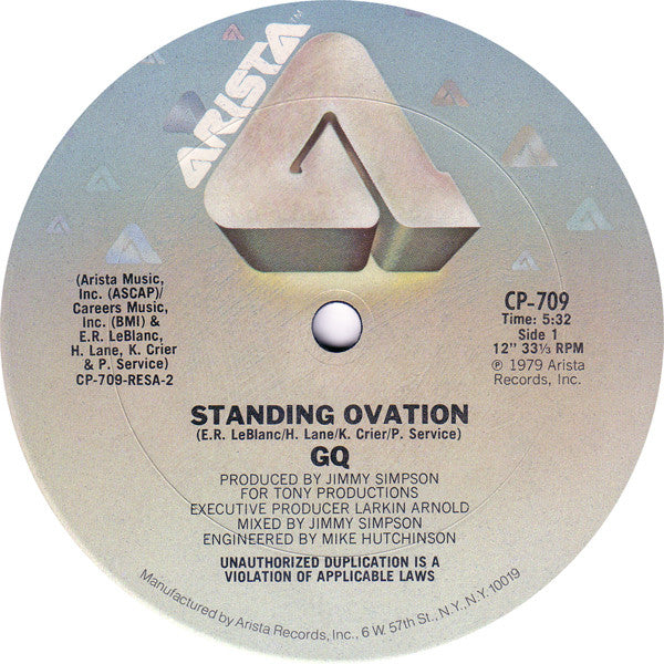 GQ : Standing Ovation (12")