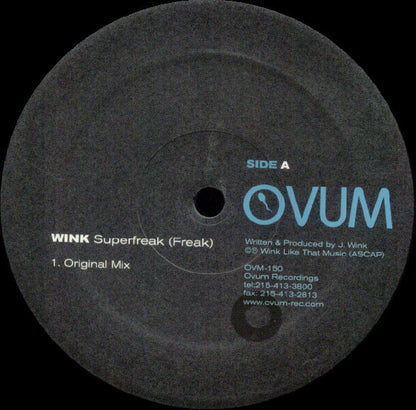 Wink* : Superfreak (Freak) (12")