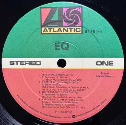 EQ (4) : EQ (LP, Album, Spe)