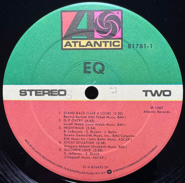 EQ (4) : EQ (LP, Album, Spe)