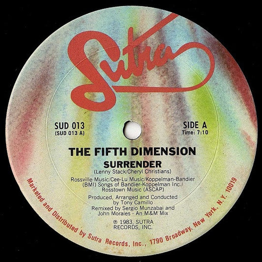 The Fifth Dimension : Surrender (12")