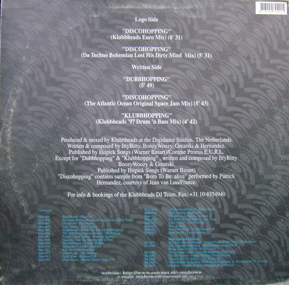 Klubbheads : Discohopping (12")