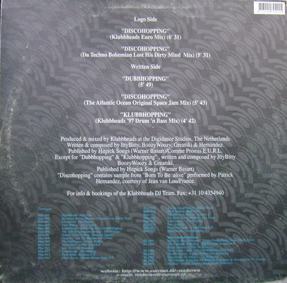 Klubbheads : Discohopping (12")