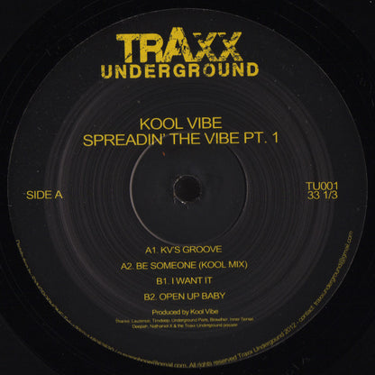 Kool Vibe : Spreadin' The Vibe Pt. 1 (12")
